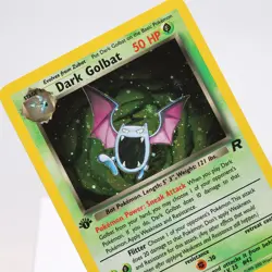Pokemon TCG - Dark Golbat 7/82 Team Rocket Holo Rare 1st Edition WOTC - NM - Image 1