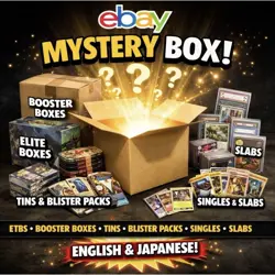 Pokemon TCG Mega Mystery Box Sealed: ETB, premium collection boxes, slabs + more - Image 1