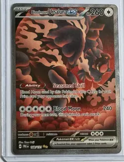 Pokemon SV: Prismatic Evolutions Bloodmoon Ursaluna ex 168/131 - Image 1