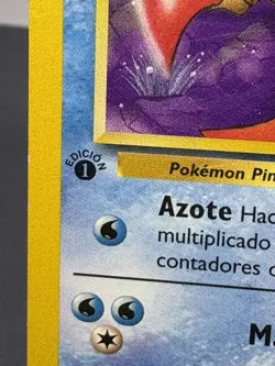 Vintage Pokemon TCG Kingler Fossil 1st Edition Spanish 38/62 LP - Image 4