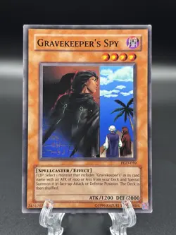 Yugioh Gravekeeper's Spy PGD-059 (Common, Unlimited, Lightly Played / LP) - Image 1