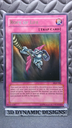 | Yugioh Rope of Life PGD-105 Ultra Rare Pharaonic Guardian NM/VLP 🔥 | - Image 1