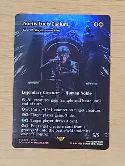 MTG NOCTIS LUCIS CAELUM KENRITH, THE RETURNED KING (SHOWCASE) Foil Final Fantasy - Image 1