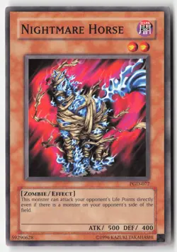 Yugioh - Nightmare Horse PGD-077 Unlimited - Pharaonic Guardian - Image 1