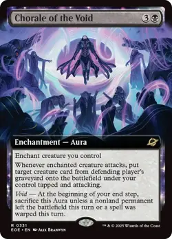 Chorale of the Void (Extended Art) [Edge of Eternities] MTG - Image 1