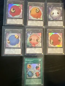 Yu-Gi-Oh - Token 6X / ScapeGoat - Full Playset - Holo Foil Lot Mint - Image 1