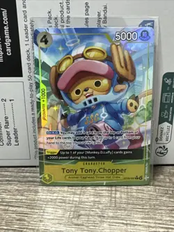 ONE PIECE TCG STARTER ST29-007 TONY TONY CHOPPER C ALT ART - ENGLISH - Image 1