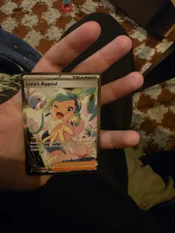 The Pokemon Company Lisia's Appeal 246/191 SV08 Full Art Holo Trainer Card Rare - Image 1