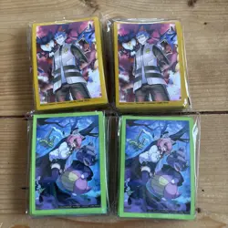 Pokemon Cyrus & Klara Premium Tournament Card Sleeves x4 - New & Sealed - Image 1