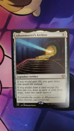 Alhammarret's Archive - MTG NM - Magic the Gathering - Rare - Commander Staple - Image 1