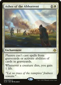 Ashes of the Abhorrent Ixalan NM White Rare MAGIC THE GATHERING CARD ABUGames - Image 1