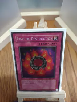 Yu-Gi-Oh Card Ring of Destruction PGD-000 Pharaonic Guardian Unlimited Edition. - Image 4