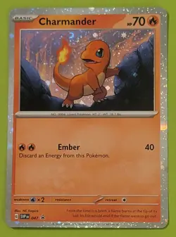 Charmander - 047 (Cosmos Holo) 047 Sv: Scarlet & Violet Promo Cards Holo - Image 1
