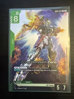 Wing Gundam Zero GD01-024 | LR | Near Mint | Gundam Card Game - Image 1