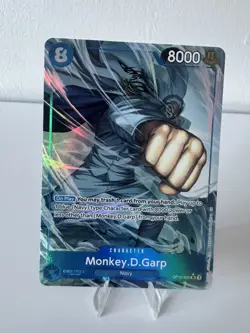 OP12-056 Monkey.D.Garp : Super Rare Alternative Art English One Piece TCG Card : 5063452381993 - Image 1