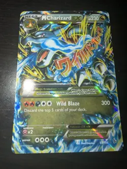 M Charizard EX Ultra Rare Flashfire Mega Holo Pokemon Card 69/106 300 Attack - Image 1