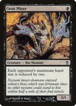 Saviors of Kamigawa Gnat Miser MTG Magic the Gathering NM - Image 1