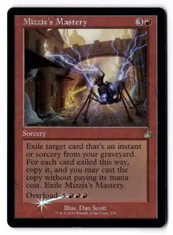 Mizzix's Mastery NM* FOIL RETRO Ravnica Remastered ENGLISH 339 mtg -UnltdCards - Image 1