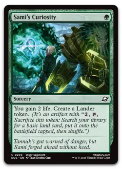 Sami's Curiosity #203 (NM) Edge of Eternities EOE Magic MTG - Image 1