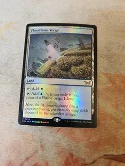 Floodfarm Verge Foil Duskmourn House Of Horror MTG NM - Image 1