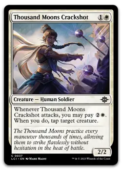 Thousand Moons Crackshot #37 (NM) Lost Caverns of Ixalan LCI Magic MTG - Image 1