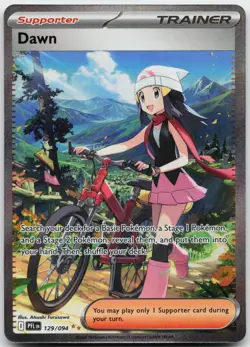 Dawn 129/094 Special Illustration Rare Phantasmal Flames Pokemon Near Mint - Image 1