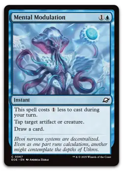 Mental Modulation #67 (NM) Edge of Eternities EOE Magic MTG - Image 1