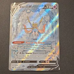 Pokemon Zacian V GG48/GG70 Crown Zenith Ultra Rare Holo 220 HP English - Image 1