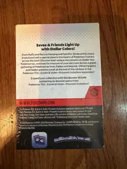 Pokemon Scarlet & Violet Prismatic Evolutions Booster Bundle 6 Packs English - Image 2