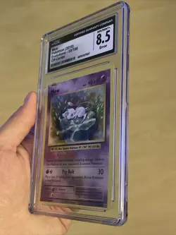 Mew - 53/108 - CGC 8.5 NM/ Mint Evolutions - Holo Rare Pokemon ERROR OFF-CENTER - Image 4