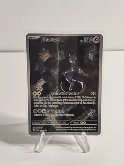 Pokemon TCG Mewtwo SVP 052 Scarlet Violet 151 Black Star Promo - Image 1