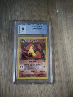 Dark Rapidash Pokemon (2000) Team Rocket - 1st Edition- 44/82 - Image 1