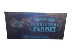 Pokemon TCG Mega Evolution Phantasmal Flames Elite Trainer Box Sealed - Image 2