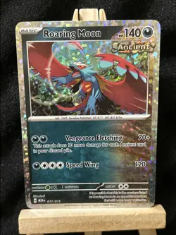 Pokemon TCG - Roaring Moon - 011/015 - McDonald's Promos 2024 - NM Holo Rare - Image 1