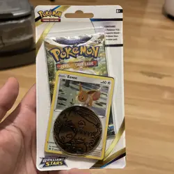 Pokemon TCG - SWSH Brilliant Stars Premium Checklane Single Blister Booster Pack - Image 1