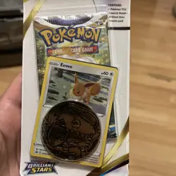Pokemon TCG - SWSH Brilliant Stars Premium Checklane Single Blister Booster Pack - Image 2