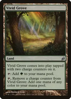 Vivid Grove Lorwyn NM Land Uncommon MAGIC THE GATHERING MTG CARD ABUGames - Image 1