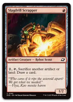 Slagdrill Scrapper #160 (NM) Edge of Eternities EOE Magic MTG - Image 1