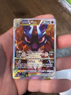 Pokemon Lucario VSTAR Promo SWSH291 Sword & Shield Full Art Holo HP 270 Card - Image 1