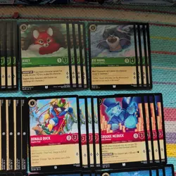 Disney Lorcana TCG Custom Fox & The Hound/Ducktales 60 Card Deck Winterspell - Image 4