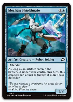 Mechan Shieldmate #65 (NM) Edge of Eternities EOE Magic MTG - Image 1