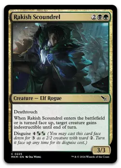 Rakish Scoundrel #225 (NM) Murders Karlov Manor MKM Magic MTG - Image 1