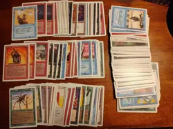 Vintage MTG Revised Edition Card Lot ~120 Cards Old School Magic LP/NM - Image 1