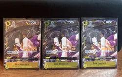 3x BOA HANCOCK P-115 PRE-RELEASE EVENT WINNER PROMO ONE PIECE CARD TCG ENGLISH - Image 1