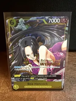3x BOA HANCOCK P-115 PRE-RELEASE EVENT WINNER PROMO ONE PIECE CARD TCG ENGLISH - Image 5
