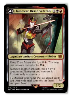 Flamewar, Brash Veteran M Universes Beyond: Transformers 10 NM - Image 1