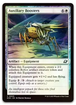 Auxiliary Boosters #5 (Foil) (NM) Edge of Eternities EOE Magic MTG - Image 1