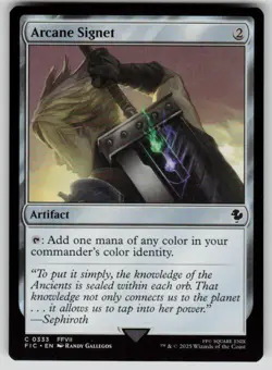 Arcane Signet (0333) C Commander: FINAL FANTASY 333 NM - Image 1