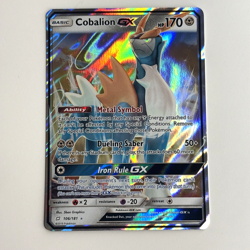 Pokemon Team Up Cobalion GX Ultra Rare Holo Card 106/181 LP - Image 1