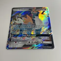 Pokemon Team Up Cobalion GX Ultra Rare Holo Card 106/181 LP - Image 2
